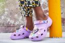 Crocs Women's Classic Platform Clog; Arctic, W7