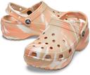 Crocs Women's Classic Platform Marbled Clog Chai / Multi W8