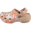 Crocs Women's Classic Platform Marbled Clog Chai / Multi W8