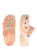 Crocs Women's Classic Platform Marbled Clog Chai / Multi W9