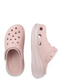 Crocs Womens Classic Crush Clogs Pink Clay Shimmer, 5
