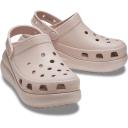 Crocs Womens Classic Crush Clogs Pink Clay Shimmer, 5