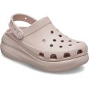 Crocs Womens Classic Crush Clogs Pink Clay Shimmer, 8