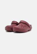 Crocs Womens Classic Furry Lined Clog - Garnet - Size: UK 6