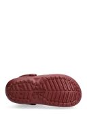Crocs Womens Classic Furry Lined Clog - Garnet - Size: UK 6