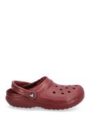 Crocs Womens Classic Furry Lined Clog - Garnet - Size: UK 6