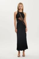 Crystal Clear Maxi Tank Dress | Black 14 | Third Form