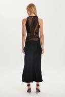 Crystal Clear Maxi Tank Dress | Black 14 | Third Form