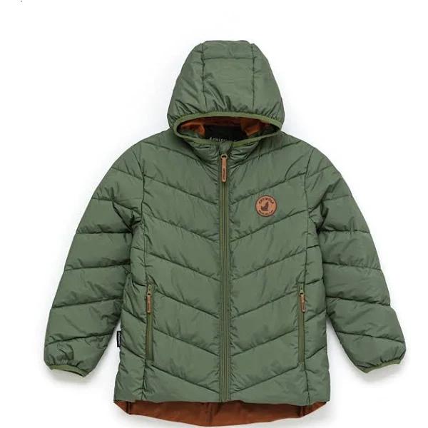 Crywolf Eco Puffer Khaki 5yrs