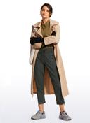 CRZ Yoga Women Go to Stuido Woven Striped Pant Outdoor Casual Pant