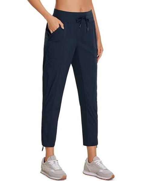 CRZ Yoga Women Go to Stuido Woven Striped Pant Outdoor Casual Pant