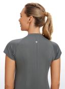CRZ Yoga Women's Active Sports Tee Seamless Short Sleeve Performance T-Shirt