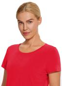 CRZ Yoga Women's Casual Relaxed Fit Shirts Pima Cotton Short Sleeves Jade Grey / L