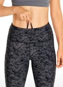 CRZ Yoga Women's High Rise Thermal Fleece Lined Pocket Leggings 28''