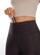 CRZ Yoga Women's High Rise Thermal Fleece Lined Pocket Leggings 28''