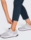 CRZ Yoga Women's Short/Regular Studio Joggers Striped Travel Lounge Pants Drawstring 7/8 Casual Track Pants with Pockets