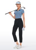 CRZ Yoga Women's Stretch Casual Pants Tapered Elastic Waist Lounge Travel Track Yoga Dress Sweatpants with Pockets