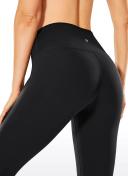 CRZ Yoga Women's Train High Rise Hugged Feel Compression Leggings 28'' Black / XXS