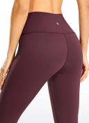 CRZ Yoga Women's Train High Rise Hugged Feel Compression Leggings 28'' Black / XXS
