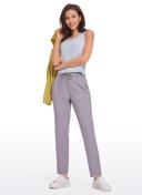 CRZ Yoga Women's Travel Slim Fit Stretch On The Travel Pants 29'' Grey Olive / S
