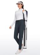 CRZ Yoga Women's Travel Slim Fit Stretch On The Travel Pants 29'' Melanite / XL