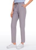 CRZ Yoga Women's Travel Slim Fit Stretch On The Travel Pants 29'' Melanite / XL