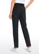 CRZ Yoga Women's Travel Slim Fit Stretch On The Travel Pants 29'' Melanite / XL