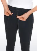 CRZ Yoga Women's Travel Slim Fit Stretch On The Travel Pants 29'' Melanite / XL
