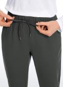 CRZ Yoga Women's Travel Slim Fit Stretch On The Travel Pants 29'' Melanite / XL
