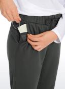 CRZ Yoga Women's Travel Slim Fit Stretch On The Travel Pants 29'' Melanite / XL