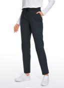 CRZ Yoga Women's Travel Slim Fit Stretch On The Travel Pants 29'' True Navy / XS