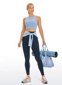 CRZ Yoga Women's Yoga Lounge High Rise Butterluxe Yoga Leggings 28'' Taupe / S