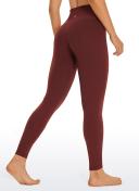 CRZ Yoga Women's Yoga Lounge High Rise Butterluxe Yoga Leggings 28'' Taupe / S