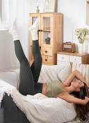 CRZ Yoga Women's Yoga Lounge High Rise Butterluxe Yoga Leggings 28'' Taupe / S