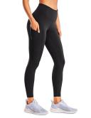 CRZ Yoga Women's Yoga Train High Rise Nakedfeel Pocket Leggings 25''