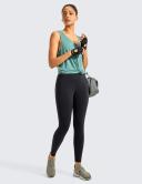 CRZ Yoga Women's Yoga Train High Rise Nakedfeel Pocket Leggings 25''