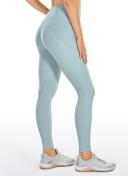 CRZ Yoga Women's Yoga Train High Rise Nakedfeel Pocket Leggings 25''