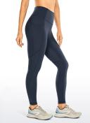 CRZ Yoga Women's Yoga Train High Rise Nakedfeel Pocket Leggings II 23" Melanite / L