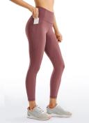 CRZ Yoga Women's Yoga Train High Rise Nakedfeel Pocket Leggings II 23" Sepia / M