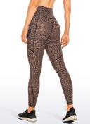 CRZ Yoga Women's Yoga Train High Rise Nakedfeel Pocket Leggings II 23" Tornado / XL