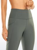 CRZ Yoga Women's Yoga Train High Rise Nakedfeel Pocket Leggings II 23" Tornado / XL
