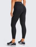 CRZ Yoga Women's Yoga Train High Rise Nakedfeel Pockets Capris 21'' Black / M