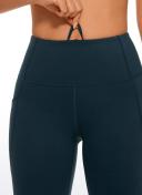 CRZ Yoga Women's Yoga Train High Rise Nakedfeel Pockets Capris 21'' Black / XXS
