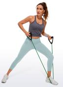 CRZ Yoga Women's Yoga Train High Rise Nakedfeel Pockets Capris 21'' Melanite / M