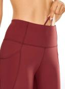 CRZ Yoga Women's Yoga Train High Rise Nakedfeel Pockets Capris 21'' Savannah / M
