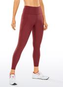 CRZ Yoga Women's Yoga Train High Rise Nakedfeel Pockets Capris 21'' Savannah / S