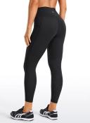 CRZ Yoga Women's Yoga Train High Rise Nakedfeel Pockets Capris 21'' Savannah / S