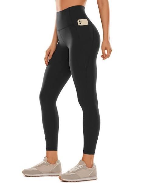 CRZ Yoga Womens Butterluxe Workout Leggings 25 Inches - High