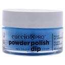 Cuccio Pro Powder Polish Dip - Neon Blue - Nail Lacquer for Manicures
