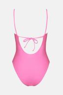 Cupshe x STASSIE Oasis Ruched Underwire One Piece Swimsuit - Pink,XL